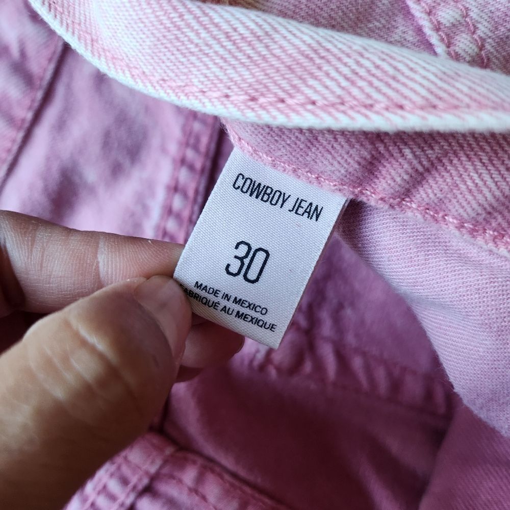 BDG Pink Womens Cowboy Jeans - Picture 4 of 7
